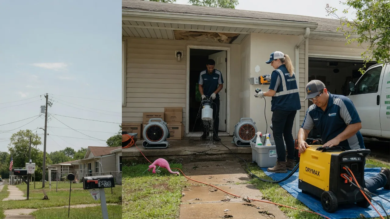 Storm Damage Water Removal in Shannon, IL near me